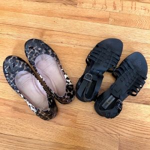 Flats + Sandals Bundle size 6